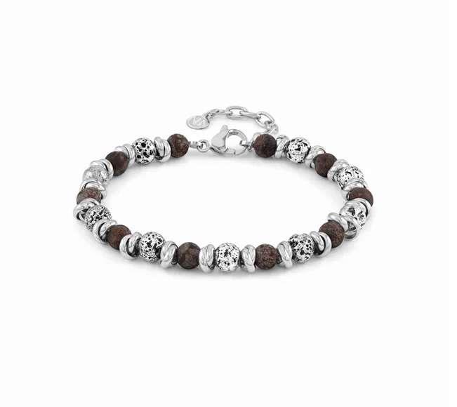 Pulsera InstinctStyle con piedras naturales - NOMINATION