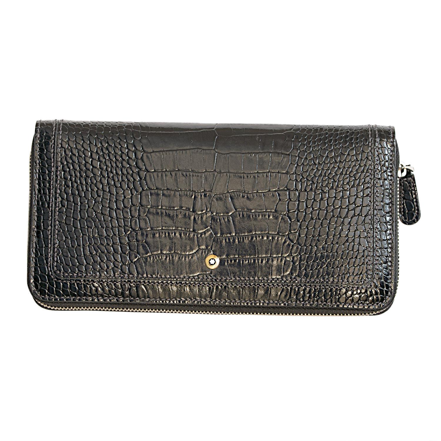 Wallet in black calf leather - MONTBLANC