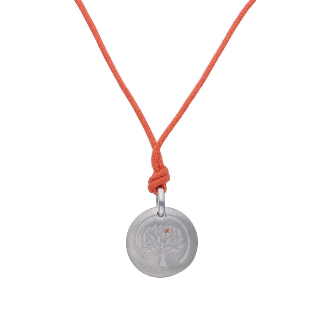 Pendiente de plata con logo un logo en oro para ni&ntilde;os - ALFIERI & ST. JOHN 925