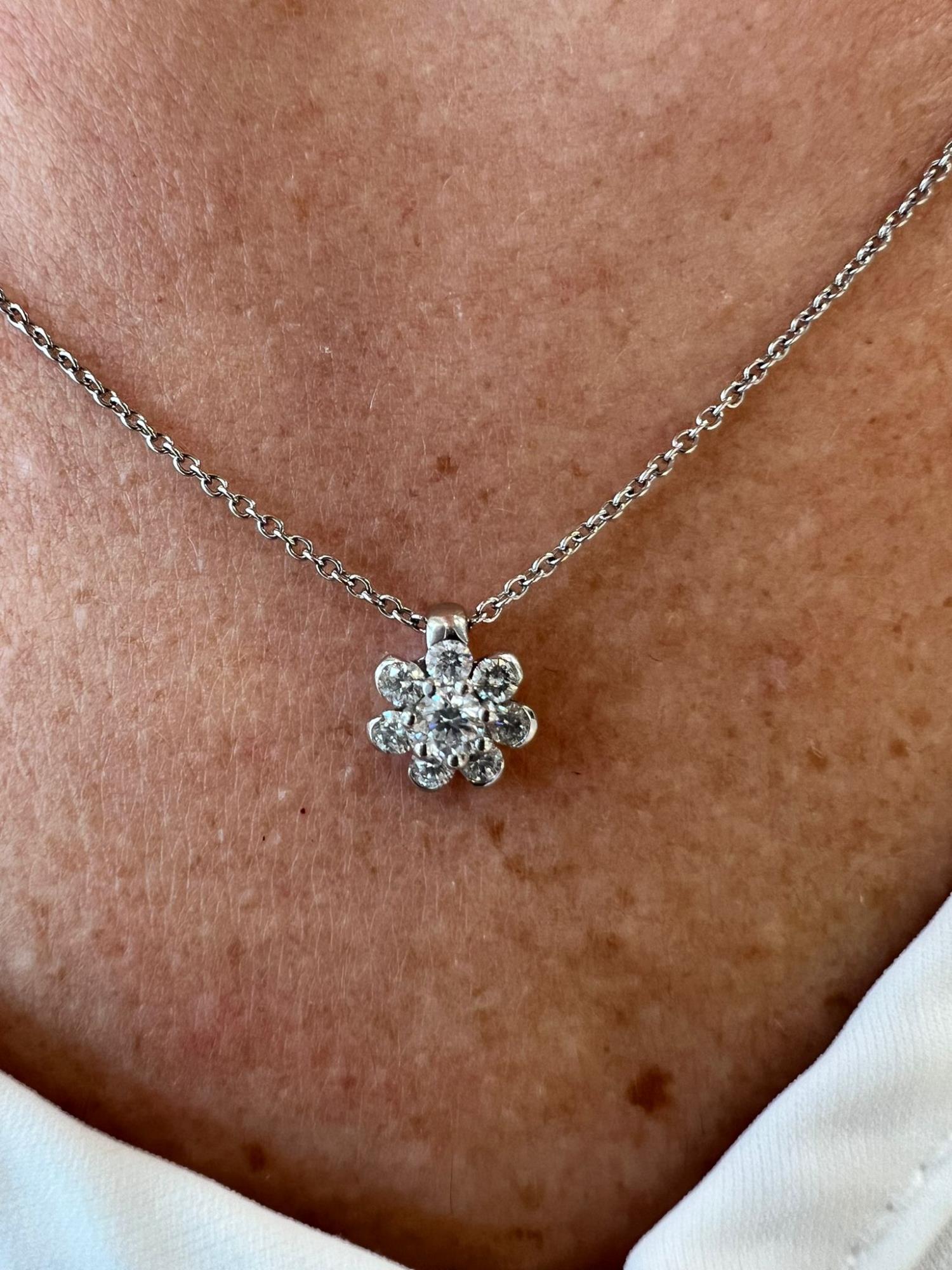 Collana in oro bianco con diamanti  - ALFIERI & ST. JOHN