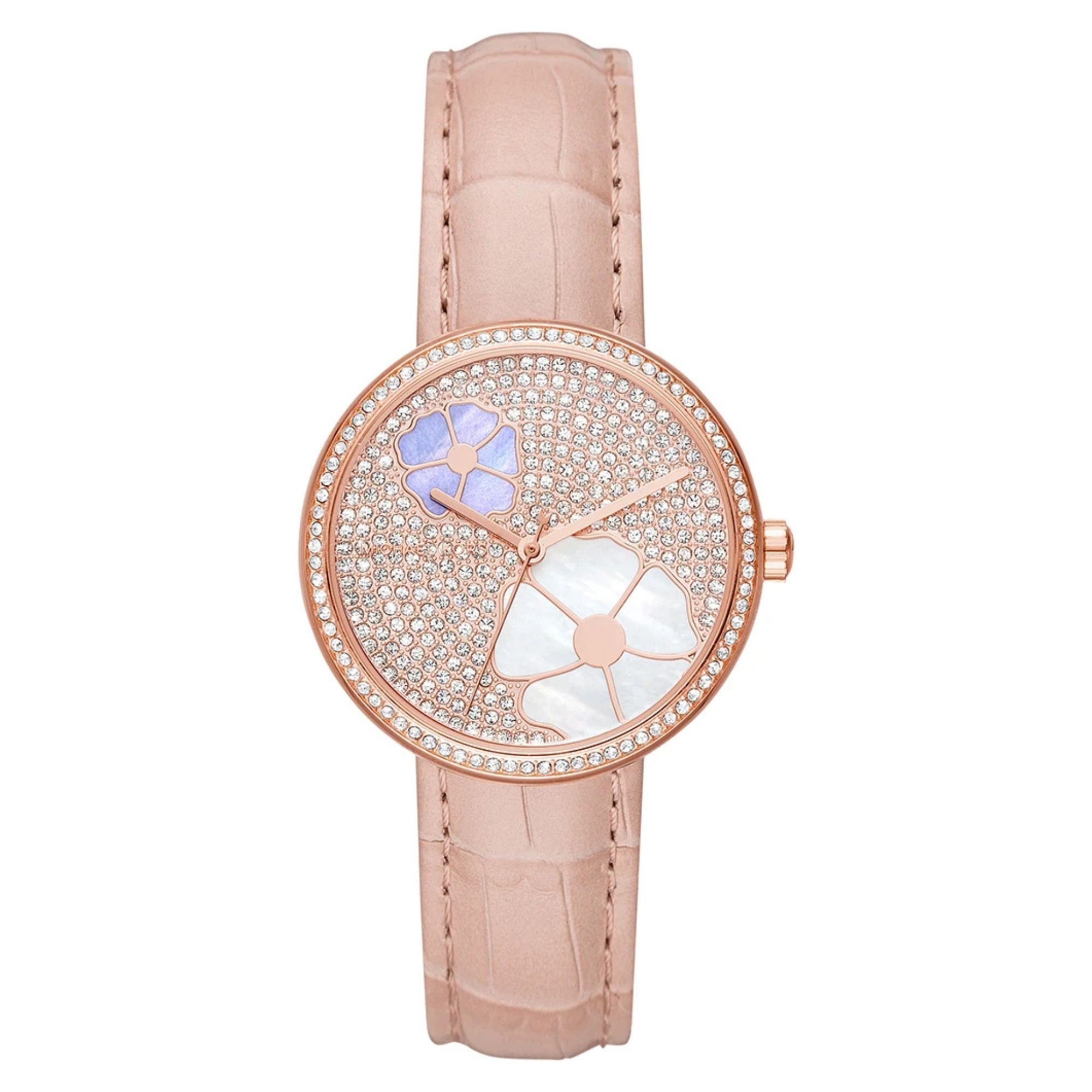 Orologio cassa 36 mm in acciaio color oro rosa - MICHAEL KORS