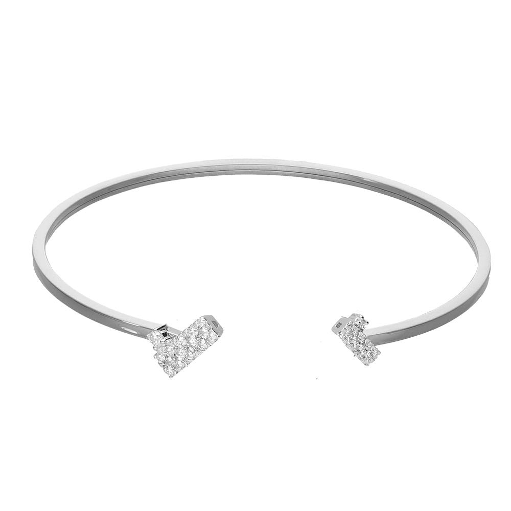 Bracciale rigido Sirio con diamanti ct. 0,47 - ALFIERI & ST. JOHN