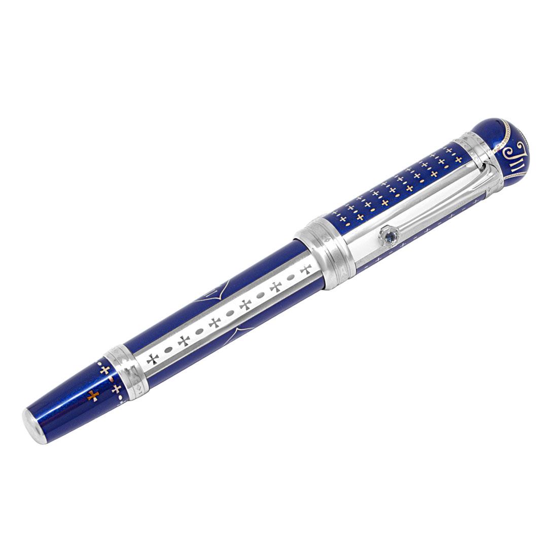 Penna stilografica, colore blu - MONTBLANC