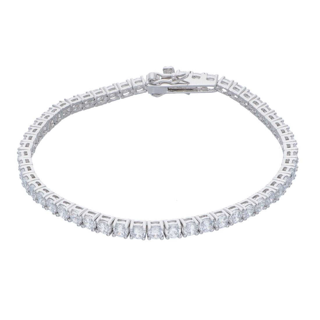 Bracciale tennis in argento - ORO&CO 925 - Luxury Zone