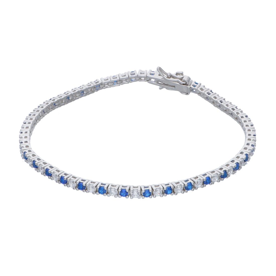 Bracciale tennis in argento - ORO&CO 925