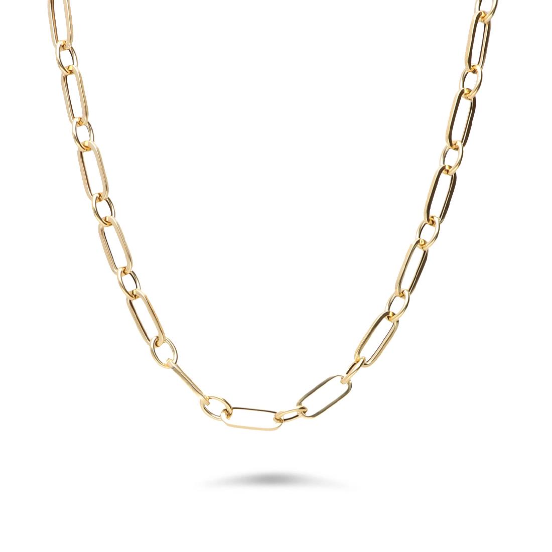 Collar de oro amarillo con cadena alargada - ORO&CO