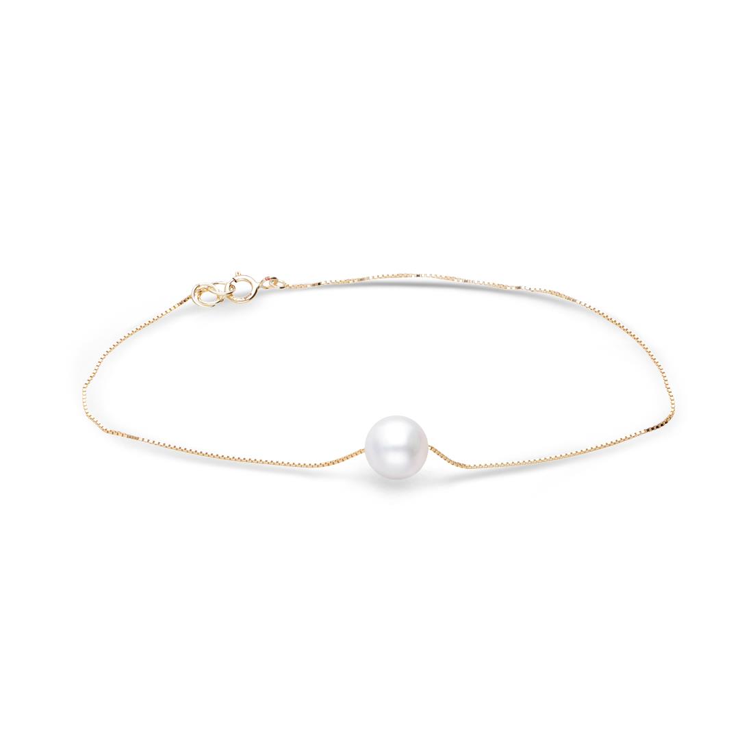 Pulsera de oro con perla - ORO&CO