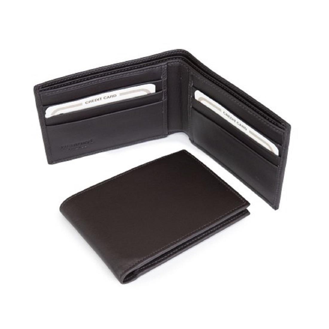 Brown leather wallet - PIEROTUCCI