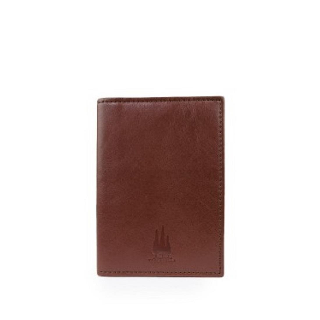 Brown leather card holder - PIEROTUCCI
