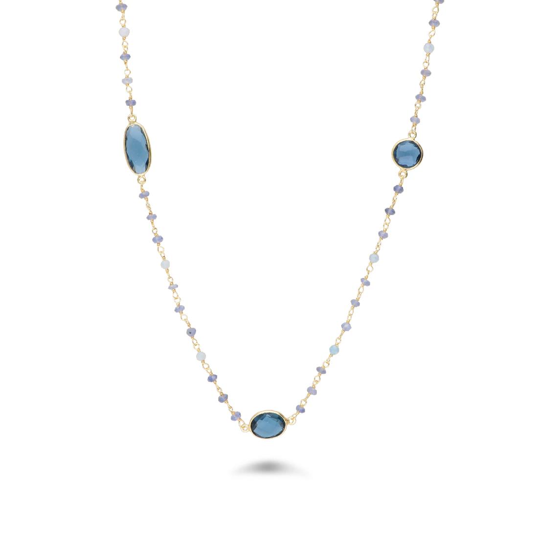 Necklace with natural stones - ALFIERI & ST. JOHN 925