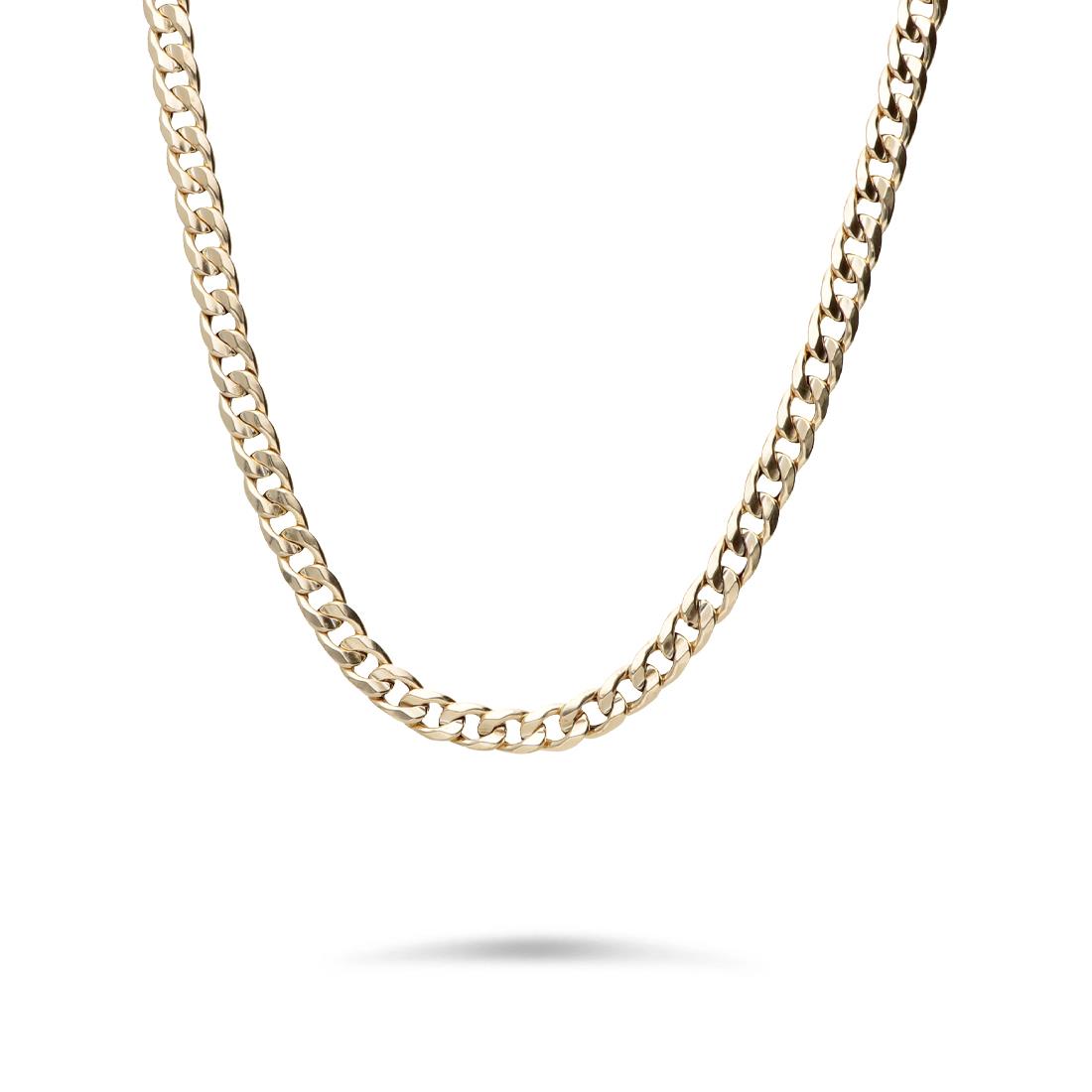 Necklace in 18kt yellow gold for men - ORO&CO