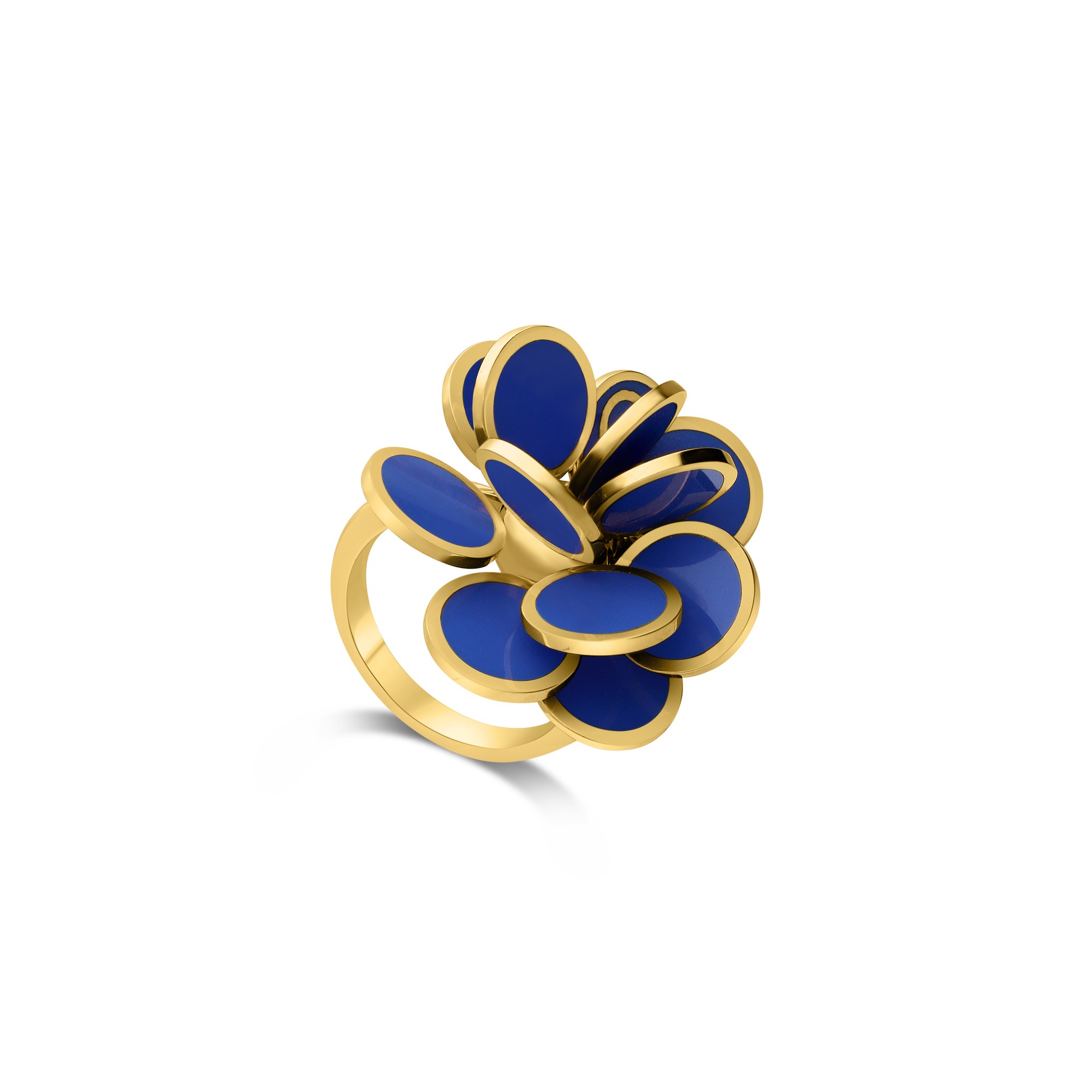 Paillettes Gold Ring - CHANTECLER