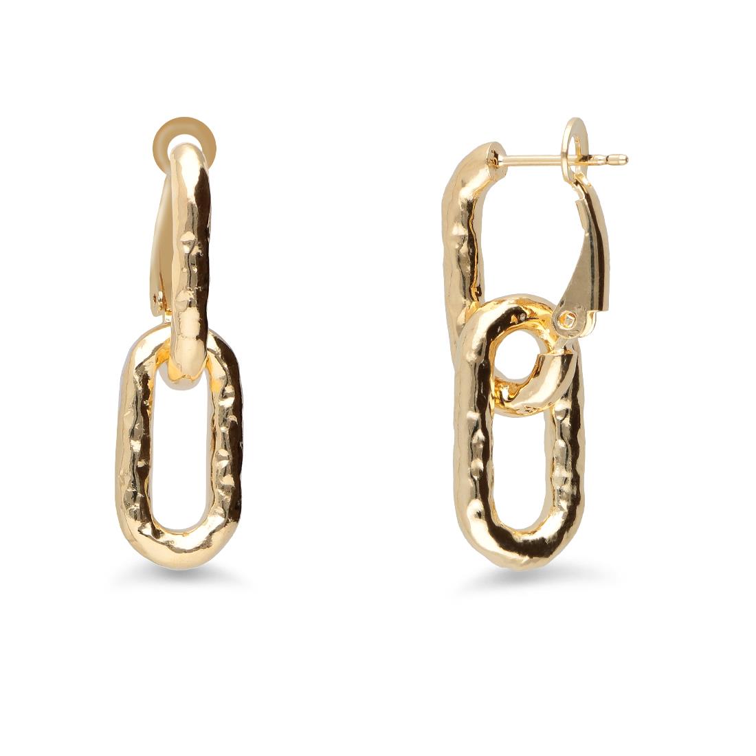 Gold plated earrings - TOSCANA BY ETRUSCA