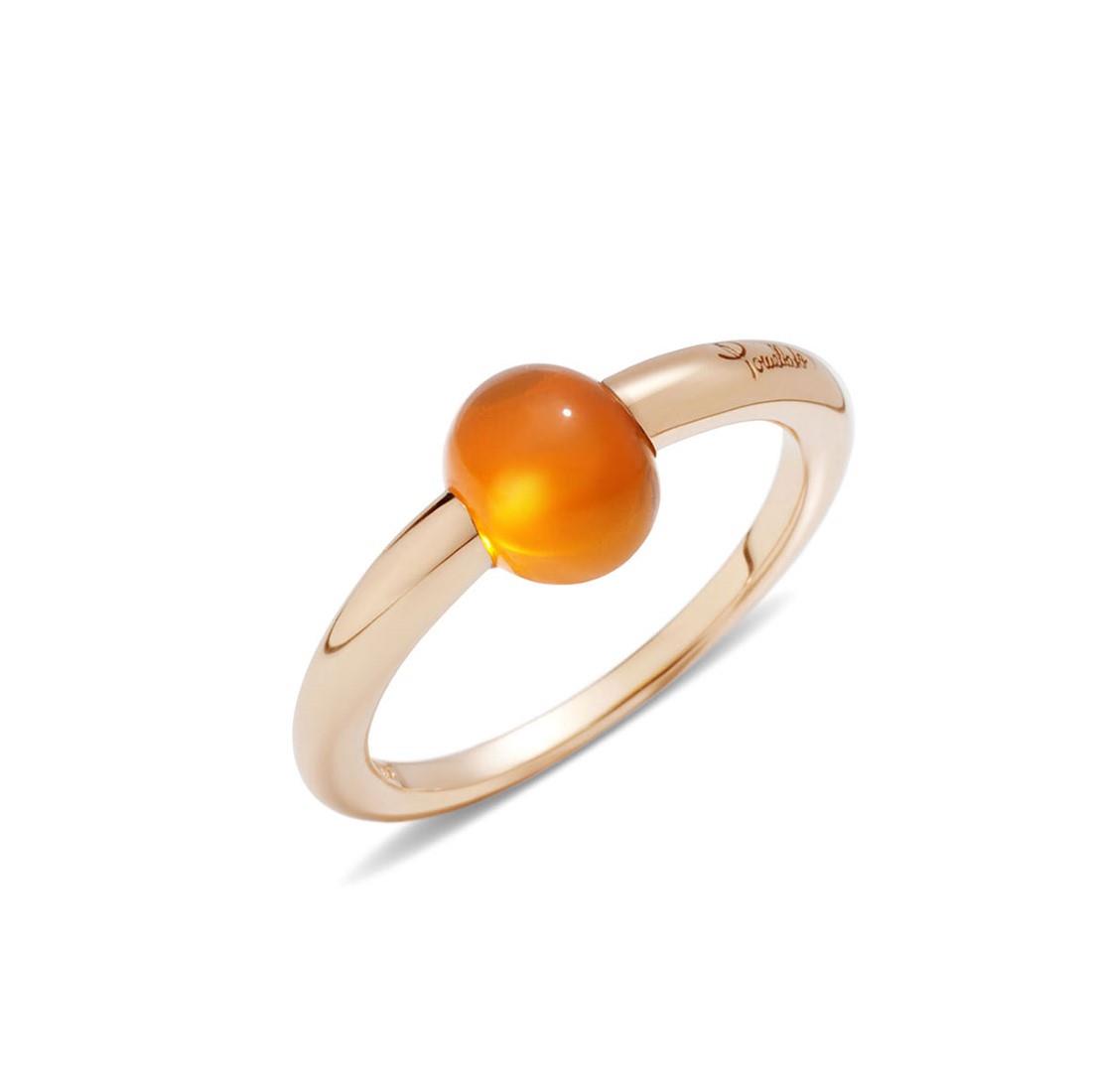 Anello Pomellato M'ama non m'ama in oro e granato - POMELLATO