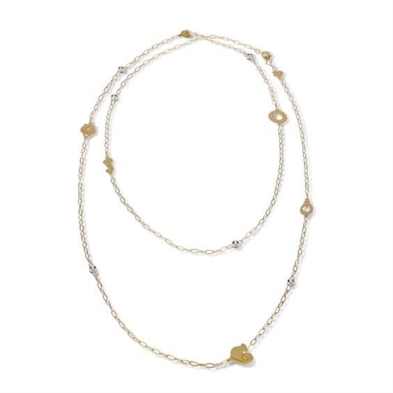 Collana lunga Chantecler Anima, in oro con diamanti - CHANTECLER