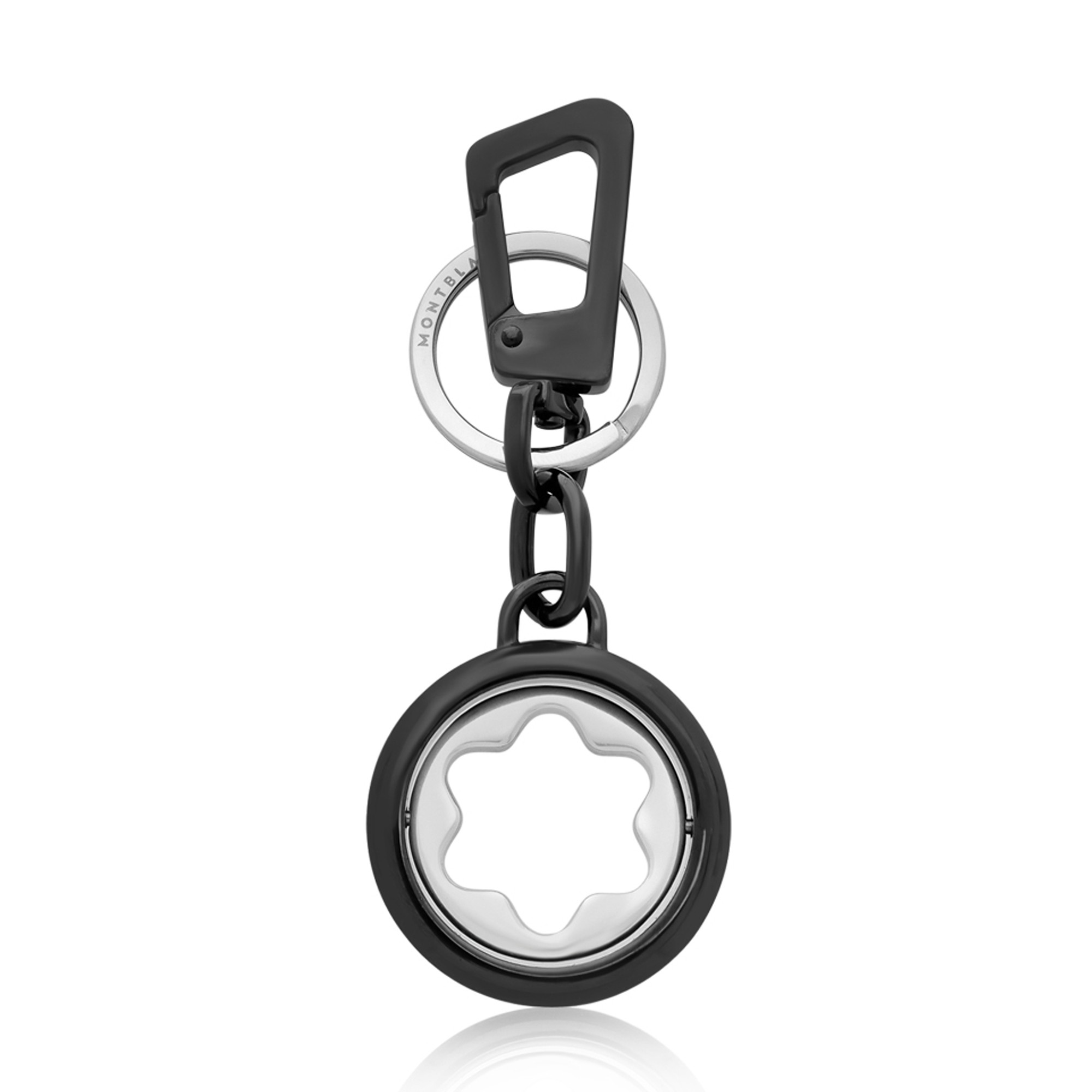 Portachiavi Meisterst&uuml;ck in acciaio con emblema - MONTBLANC