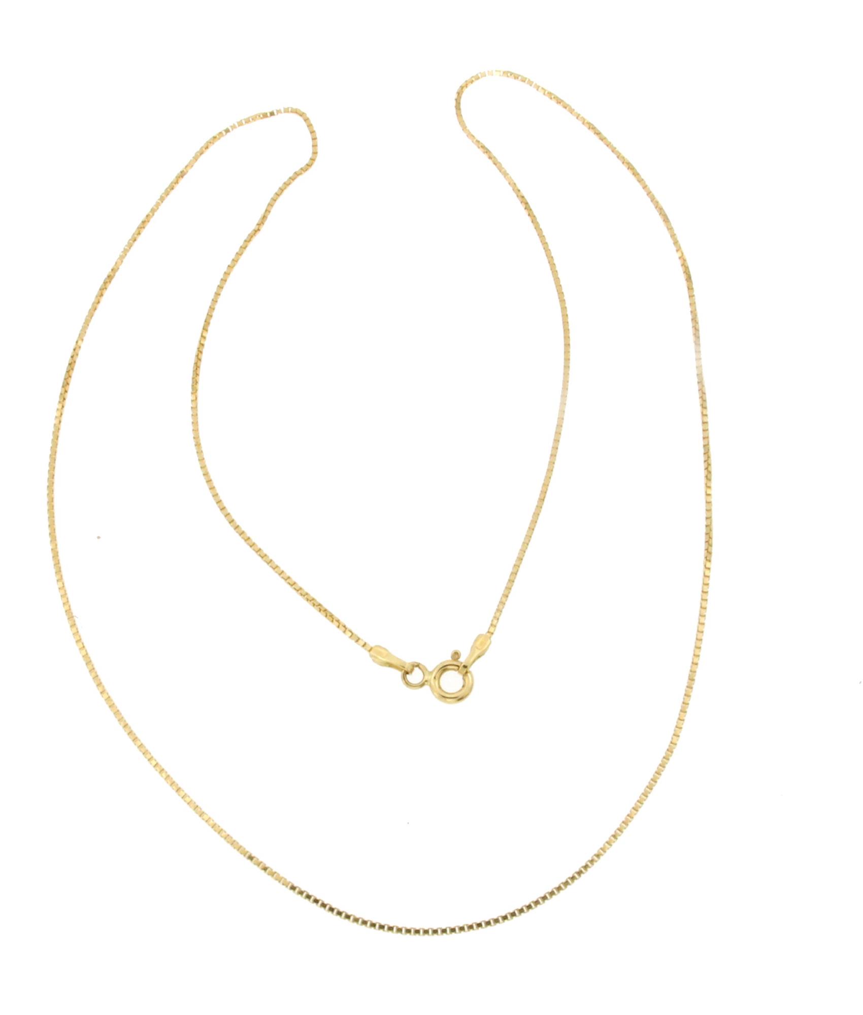 Catena in oro giallo veneziana - ORO&CO