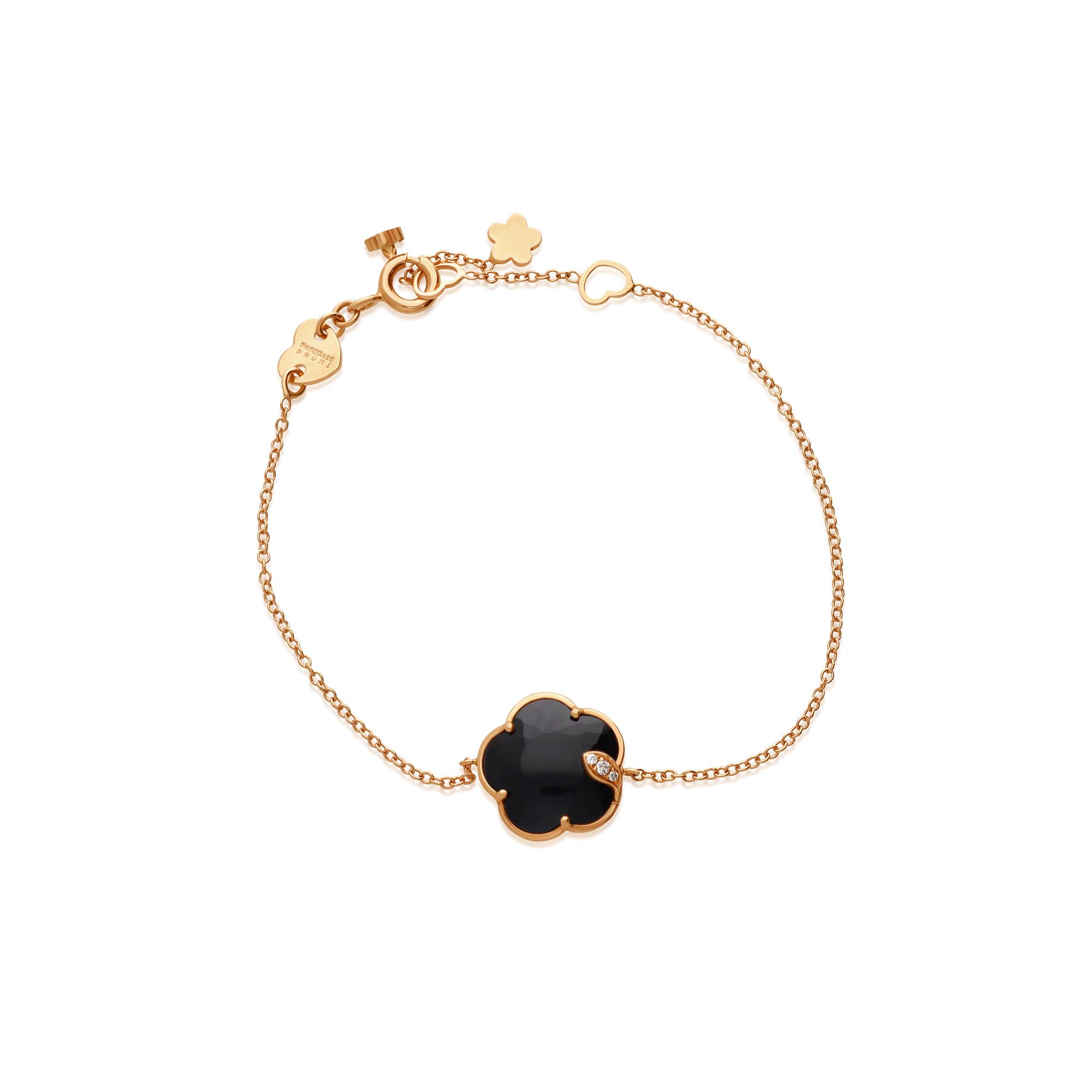 Pulsera Petiti Joli de oro con ónix - PASQUALE BRUNI