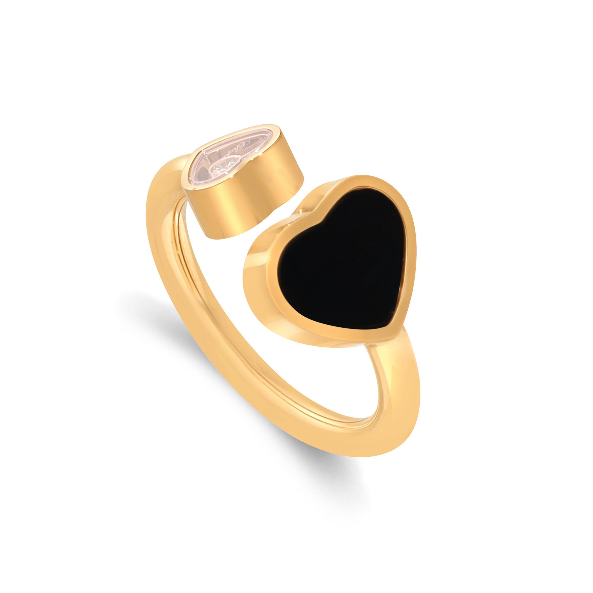 Anello Chopard happy hearts con onice - CHOPARD