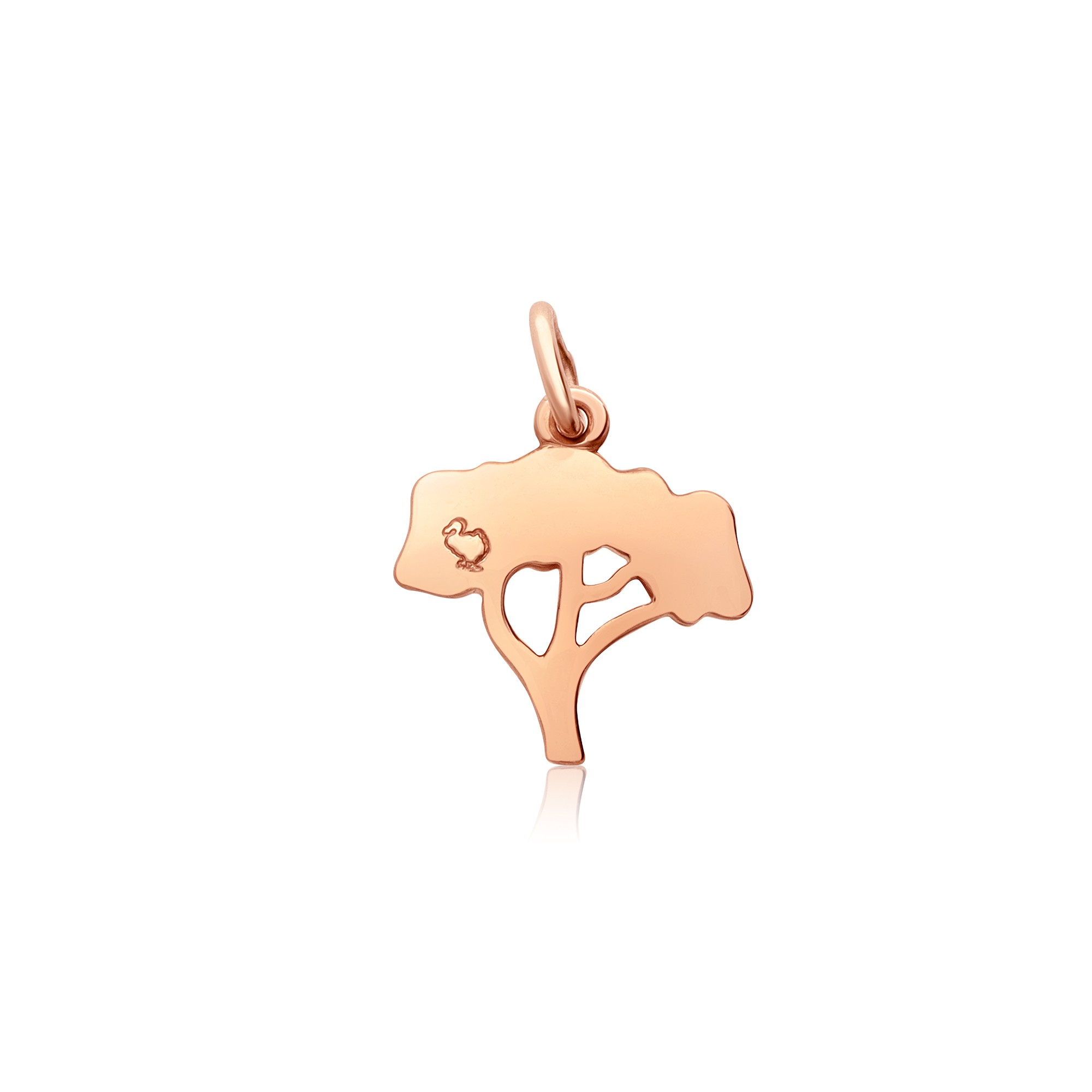 Tree pendant in rose gold - DODO