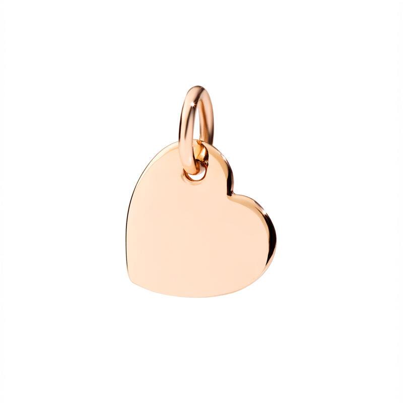 Rose gold heart pendant - DODO