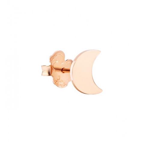 Mono moon earring in rose gold - DODO