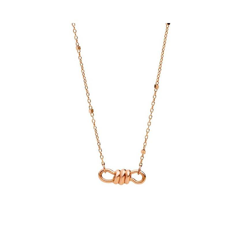 Rose gold chocker necklace - DODO