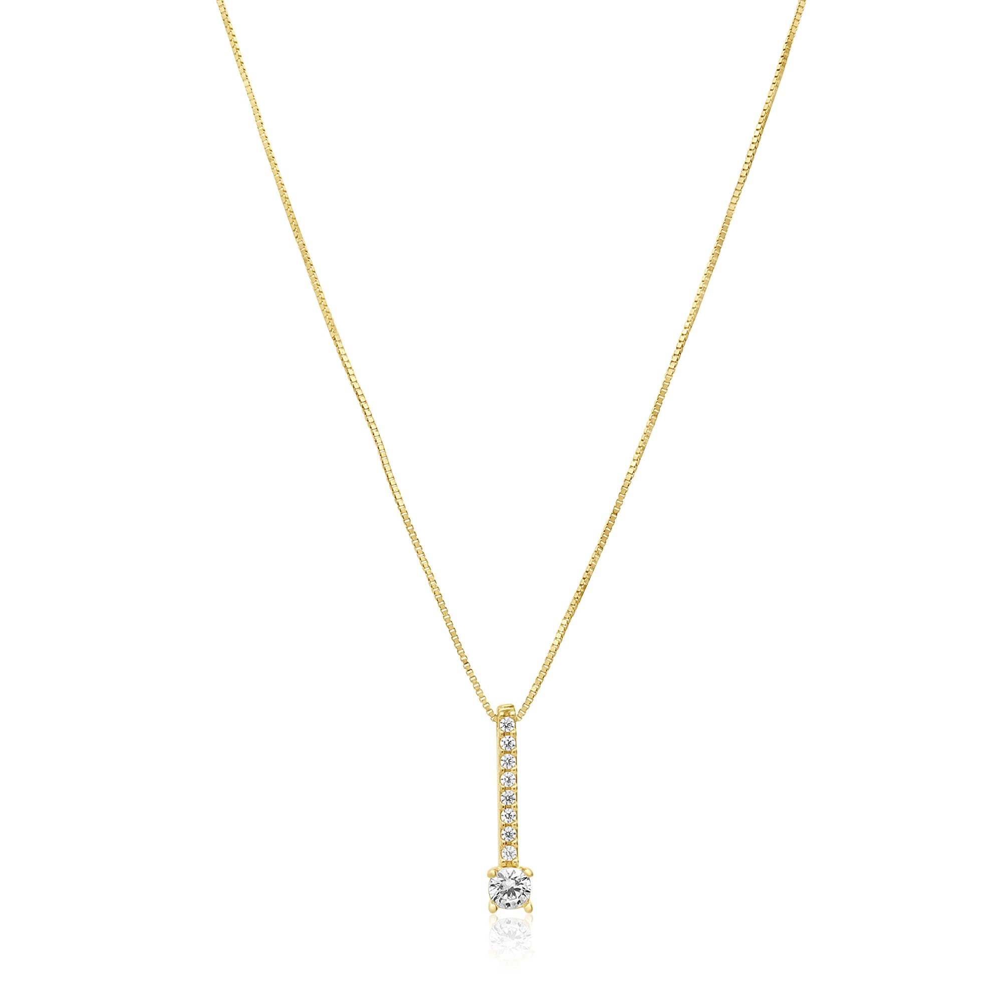 Collana Oro&Co in oro 18kt e zirconi bianchi - ORO&CO