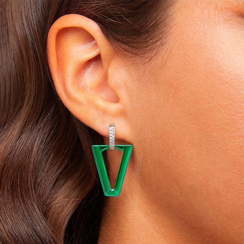 Valentina Ferragni Uali women's silver mono earring - VALENTINA FERRAGNI