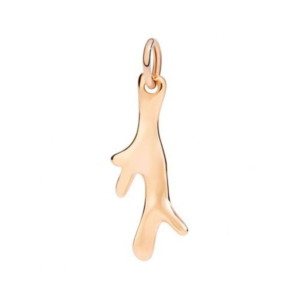 Ciondolo corallo in oro rosa - DODO