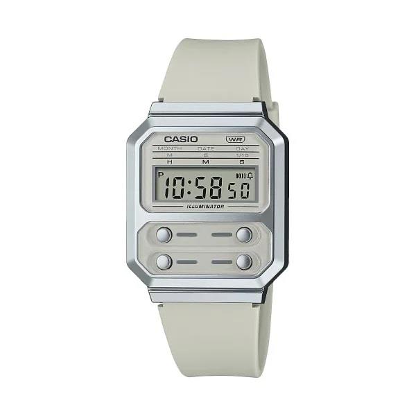 Unisex watch 32x40mm case with resin strap - CASIO