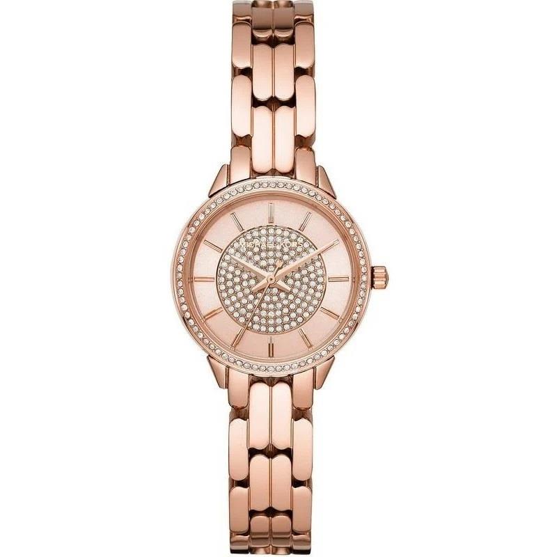Women's watch in rose gold IP stainless steel, 29mm case - MICHAEL KORS