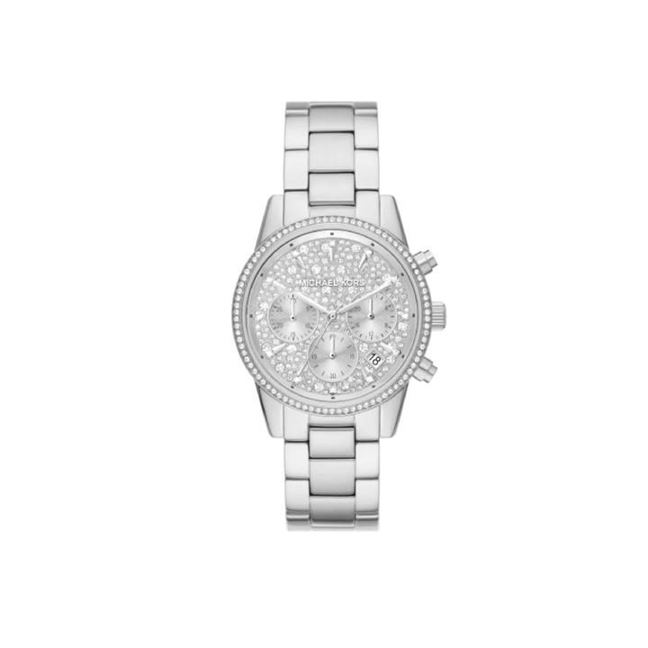 Stainless steel women's watch, 37mm case - MICHAEL KORS