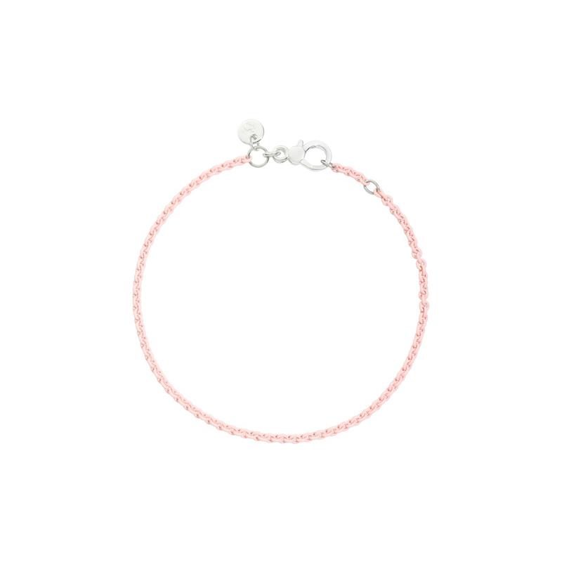Pink lacquered silver bracelet - DODO