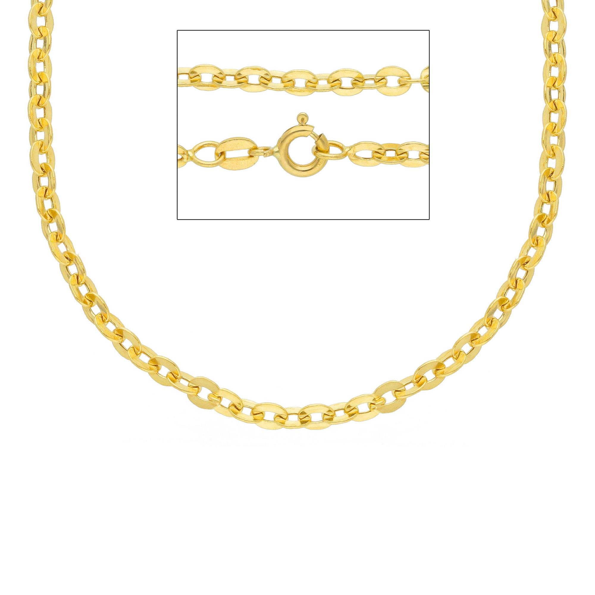 Collar de cadena de oro amarillo - ORO&CO