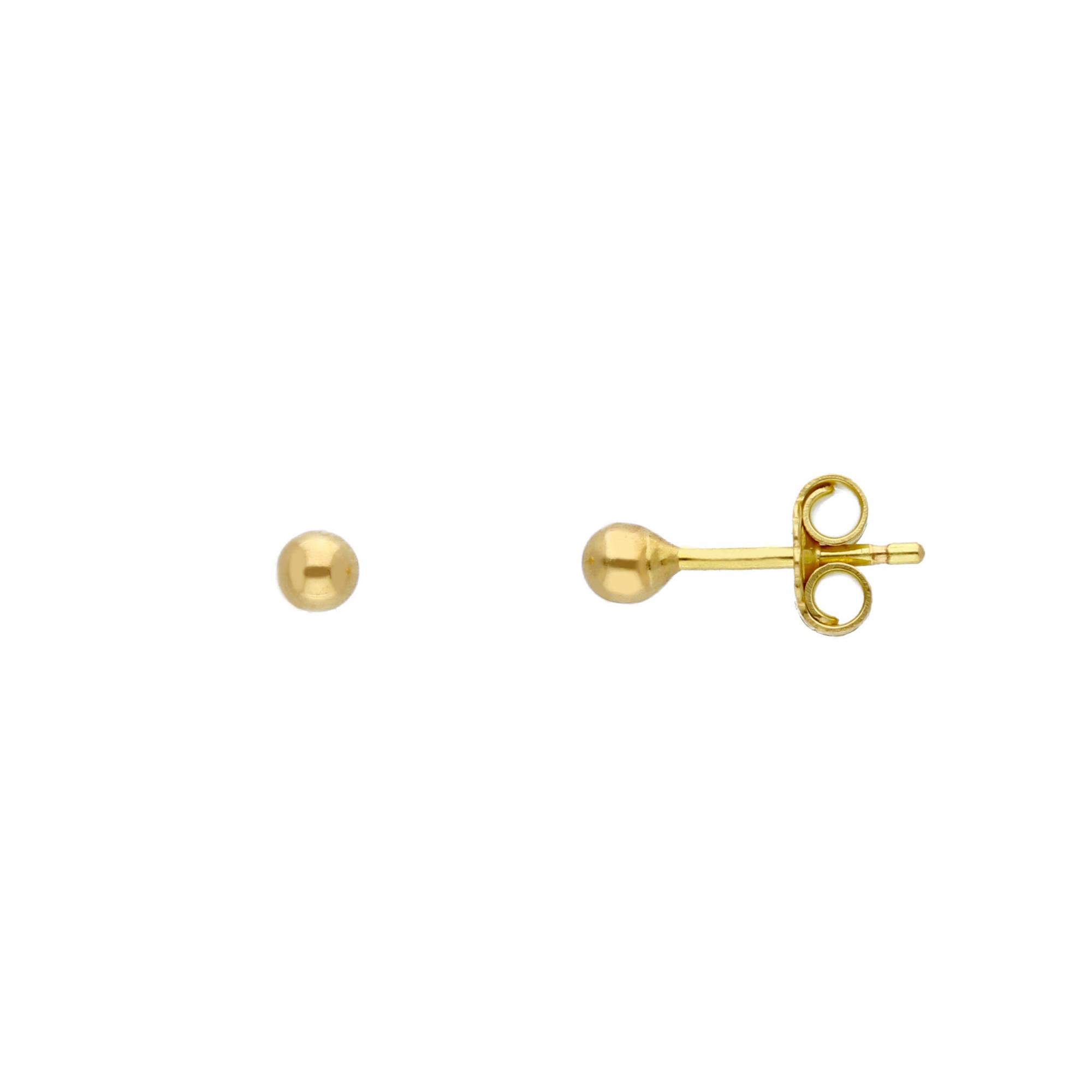 Yellow gold earrings - ORO&CO