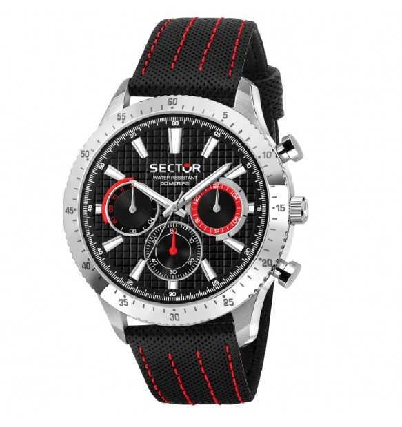 Multifunction men's watch, 45 mm case - SECTOR