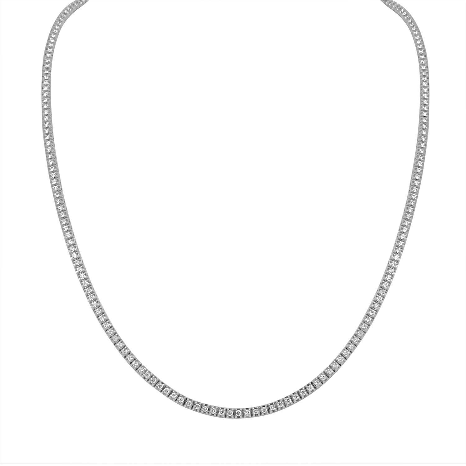 Gold necklace with diamonds 1.95 ct - ALFIERI & ST. JOHN