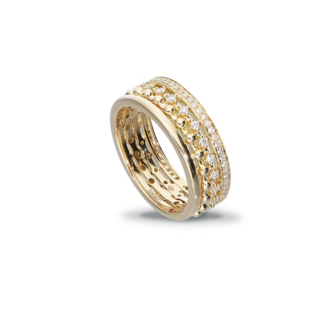 Anillo de oro amarillo - ALFIERI & ST. JOHN