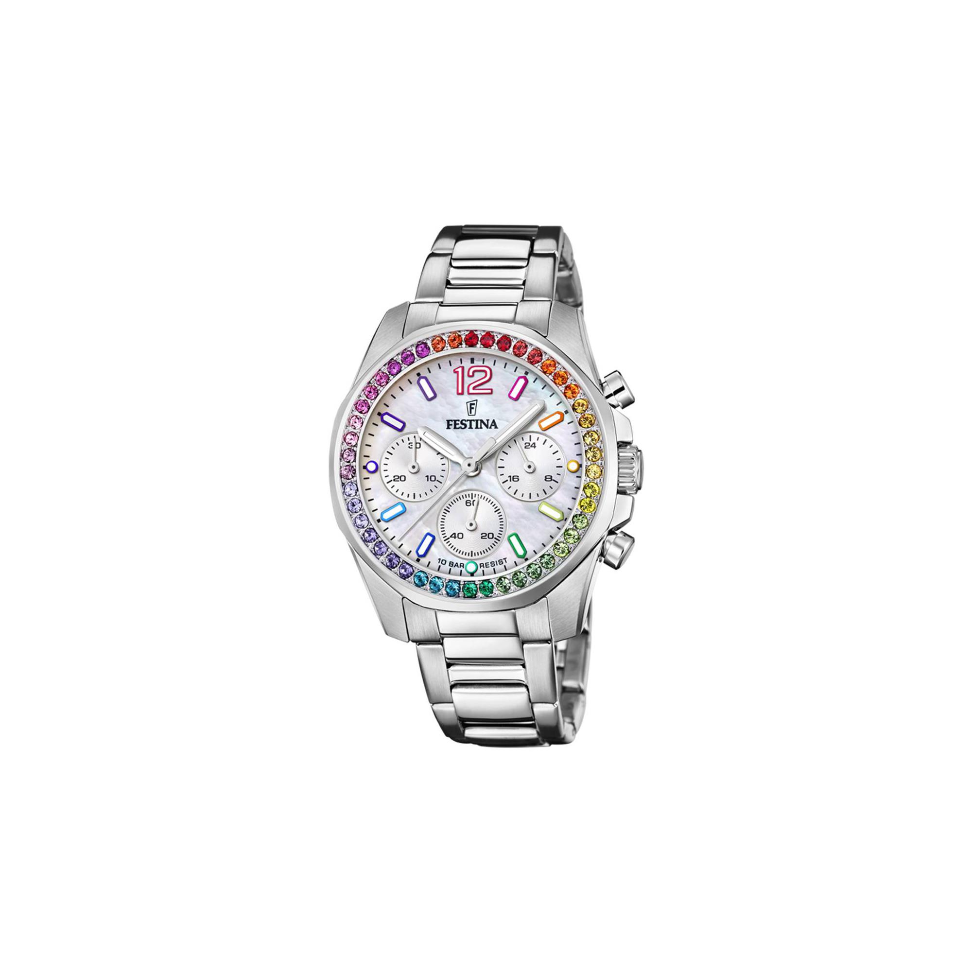 Rainbow watch for women, 38 mm case - FESTINA