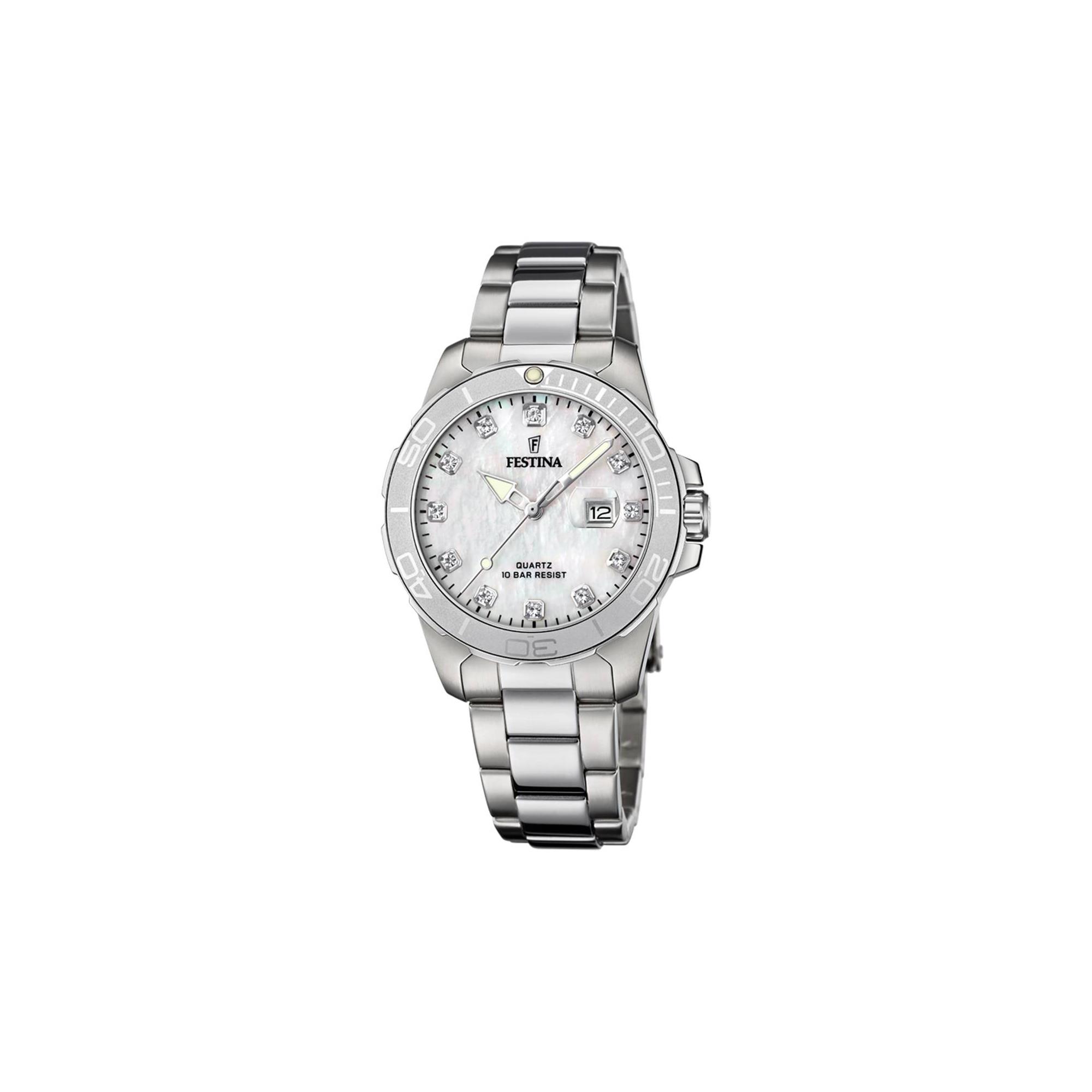 Boyfriend watch for women, 34.5 mm case - FESTINA