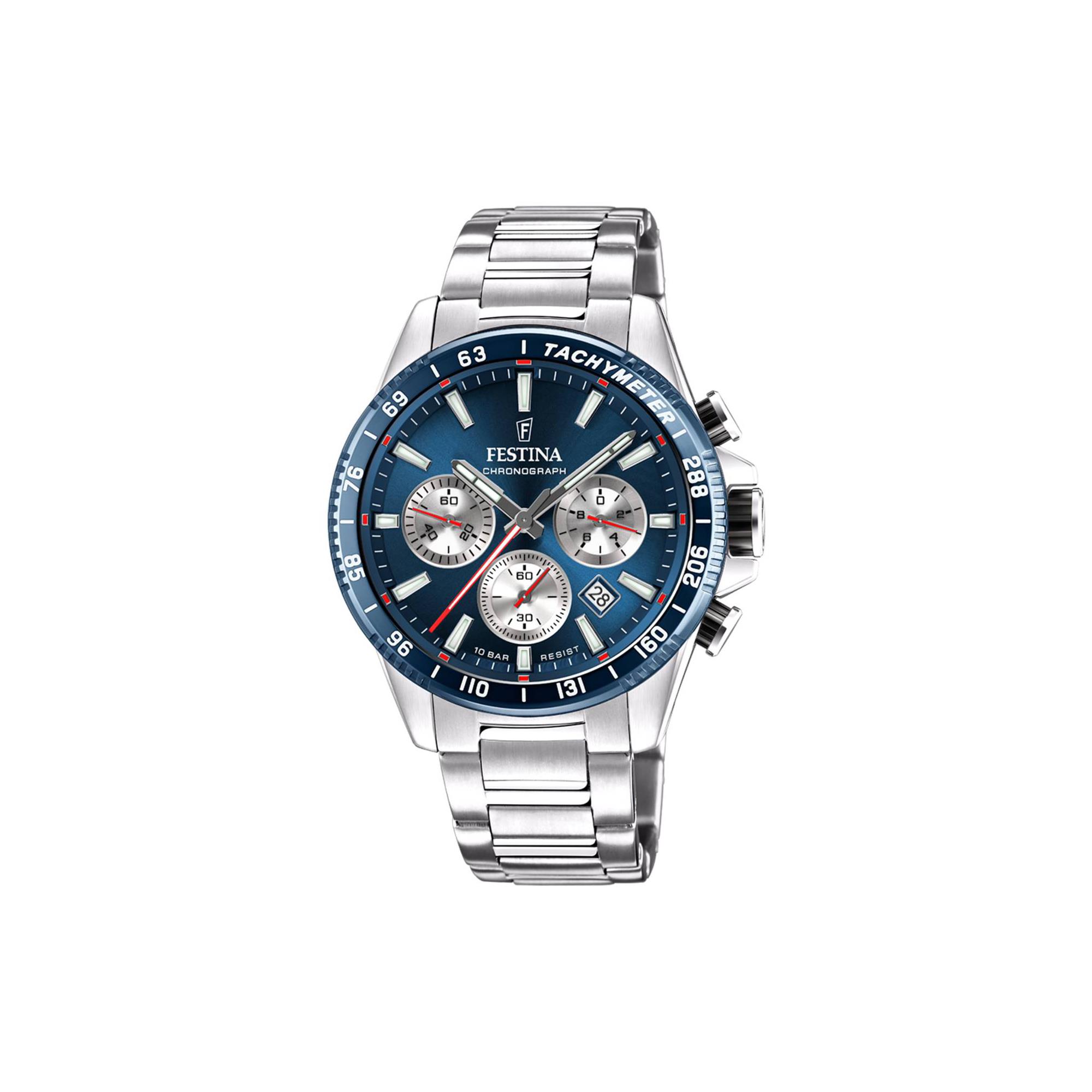 Timeless Chronograph watch for men, 45 mm case - FESTINA