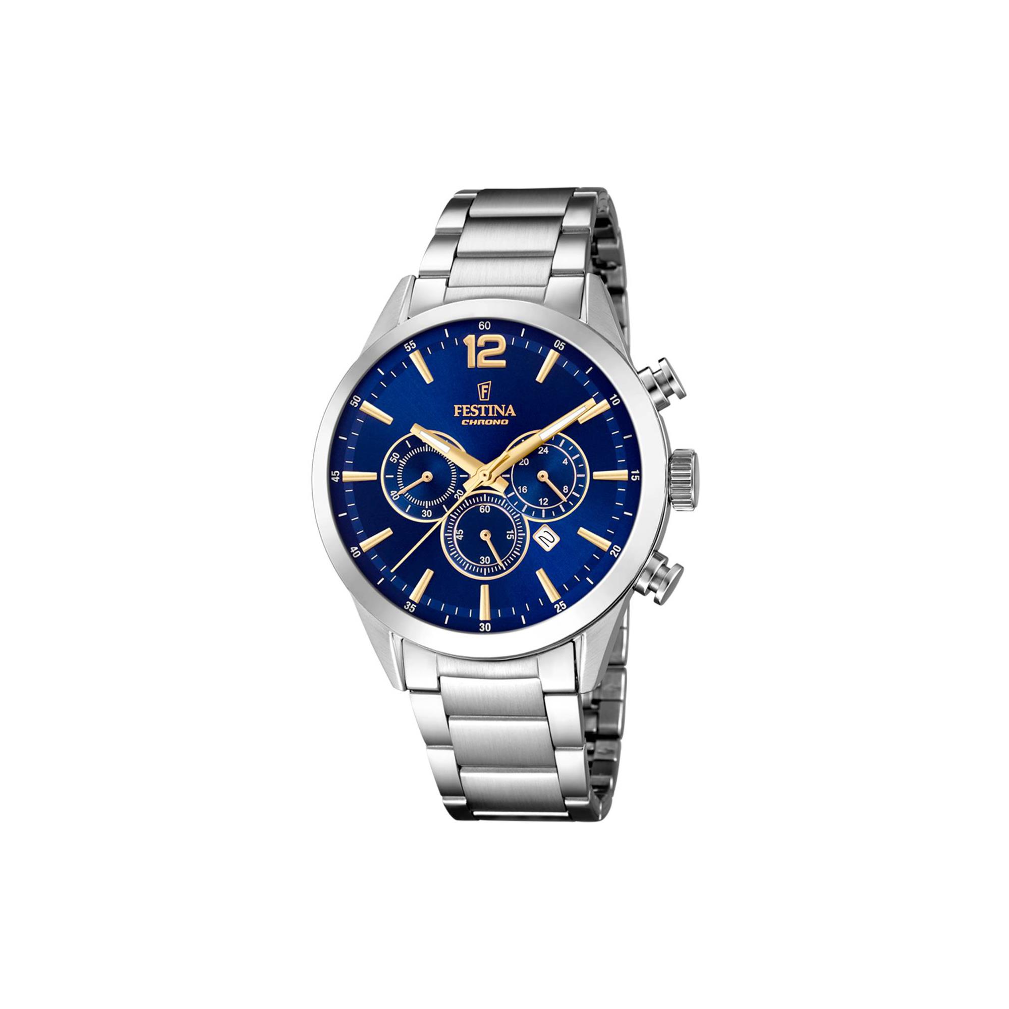 Reloj Timeless Chronograph para hombre, caja de 43,5 mm - FESTINA