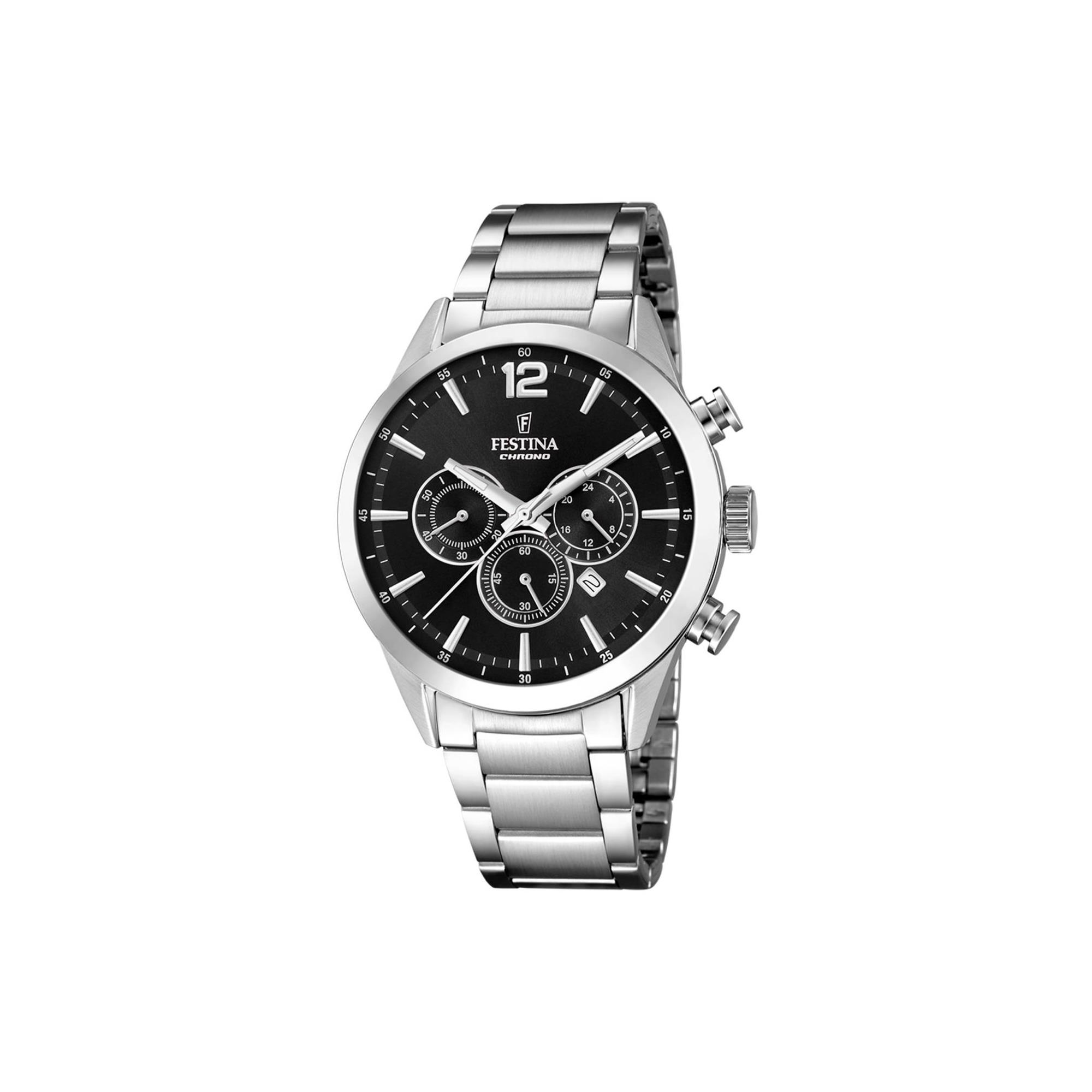 Timeless Chronograph watch for men, 43.5 mm case - FESTINA