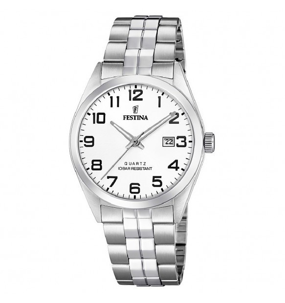 Orologio uomo al quarzo solo tempo - FESTINA