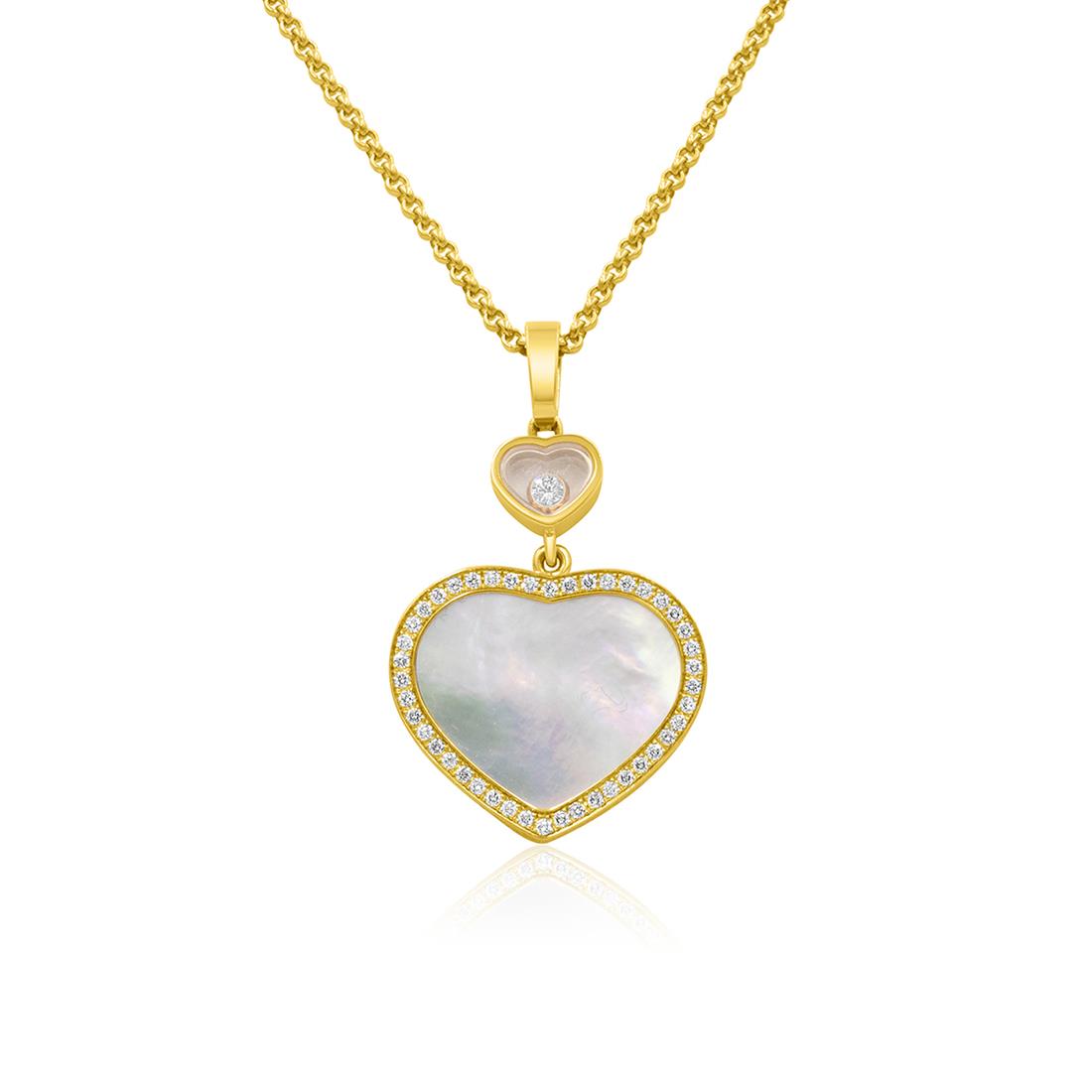 Collana Happy Hearts cuore madreperla - CHOPARD