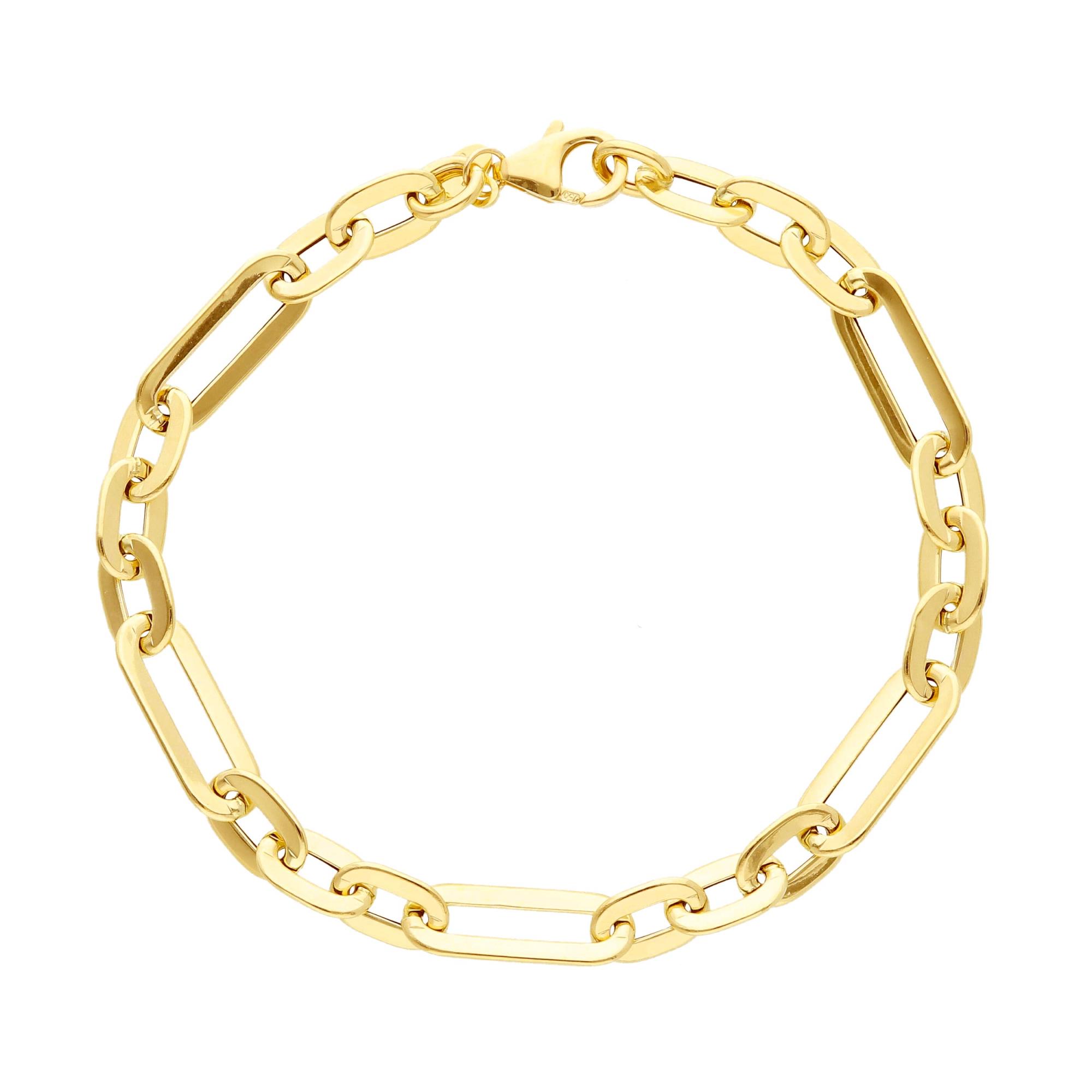 Bracciale maglia in oro giallo - LUXURY MILANO