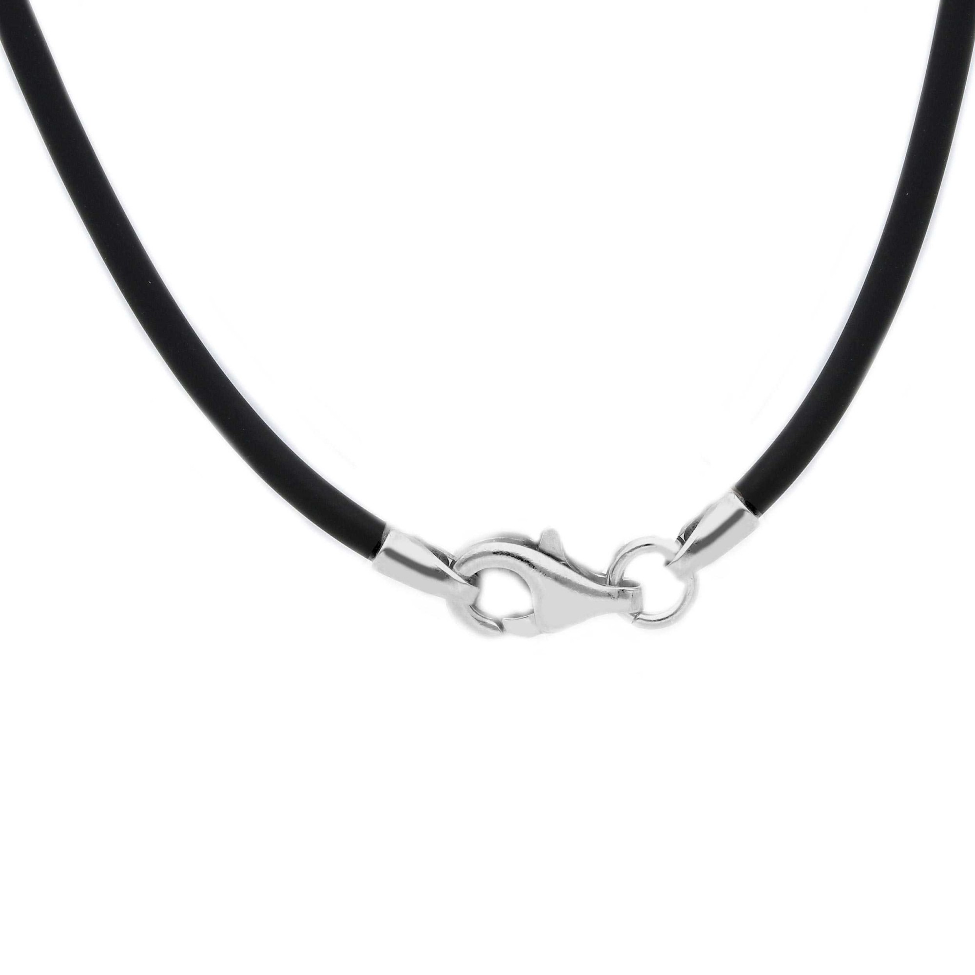 Collana in argento 925 rodiato con chiusura 50 cm ORO&CO 925 - ORO&CO 925