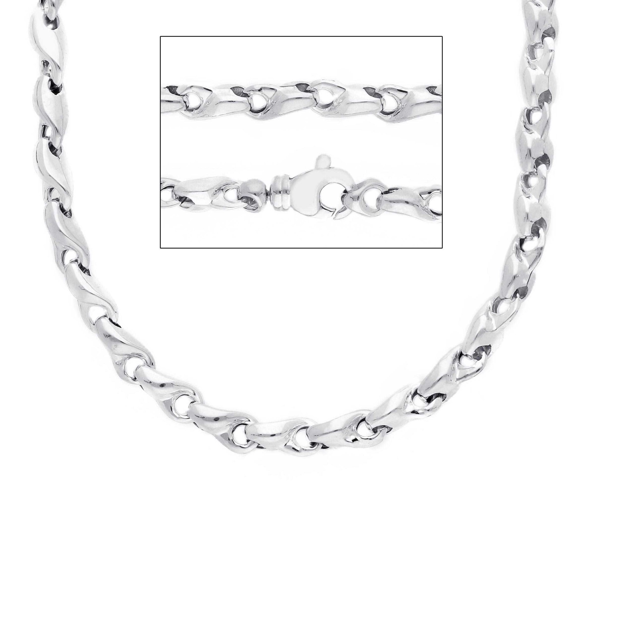 Collar en oro blanco de 9 kt - ORO&CO