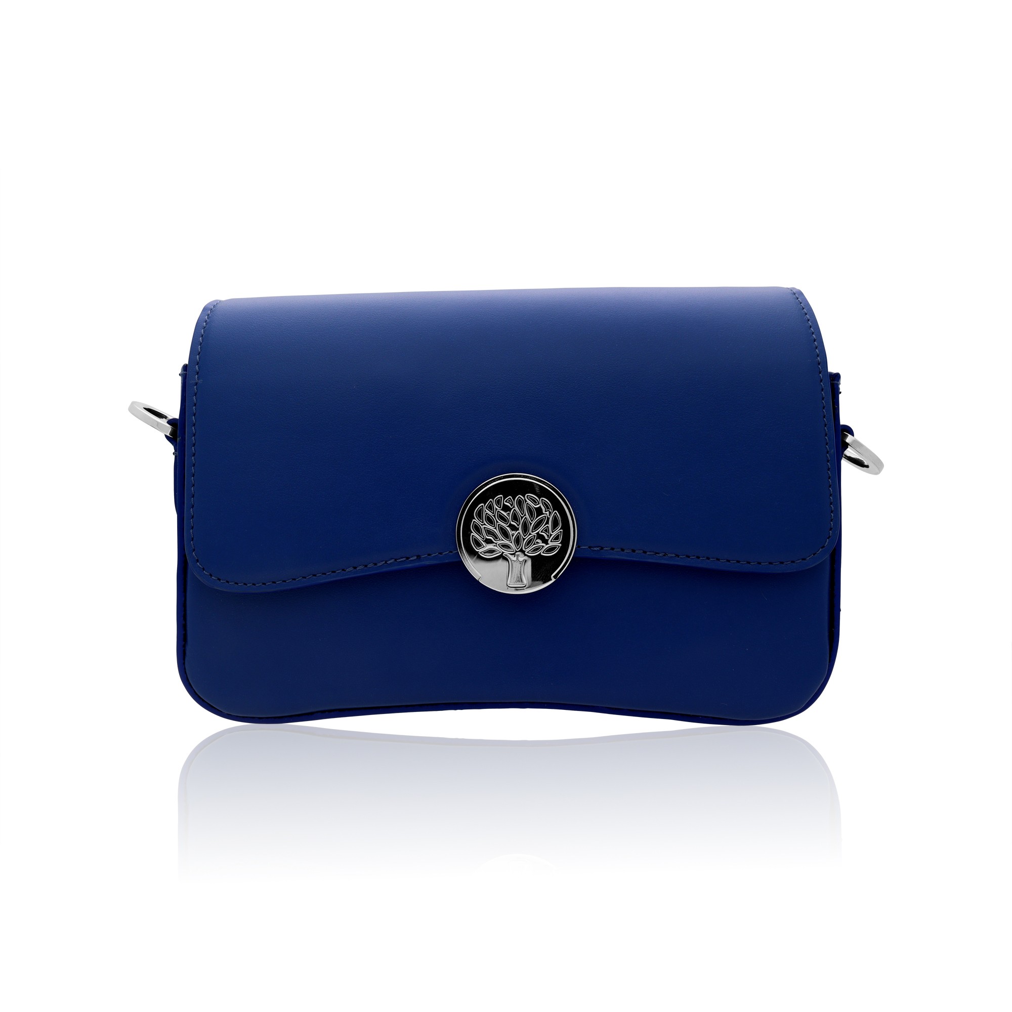 Bolso de Alfieri & St. John en piel aut&eacute;ntica color azul - ALFIERI & ST. JOHN